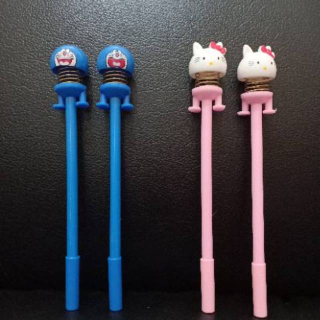 

Pulpen gel SHAKING HEAD AVENGER, HELLO KITTY, DORAEMON