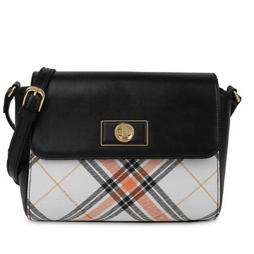 Les Catino New York Hudson Cp Flap Cb Black/Orange