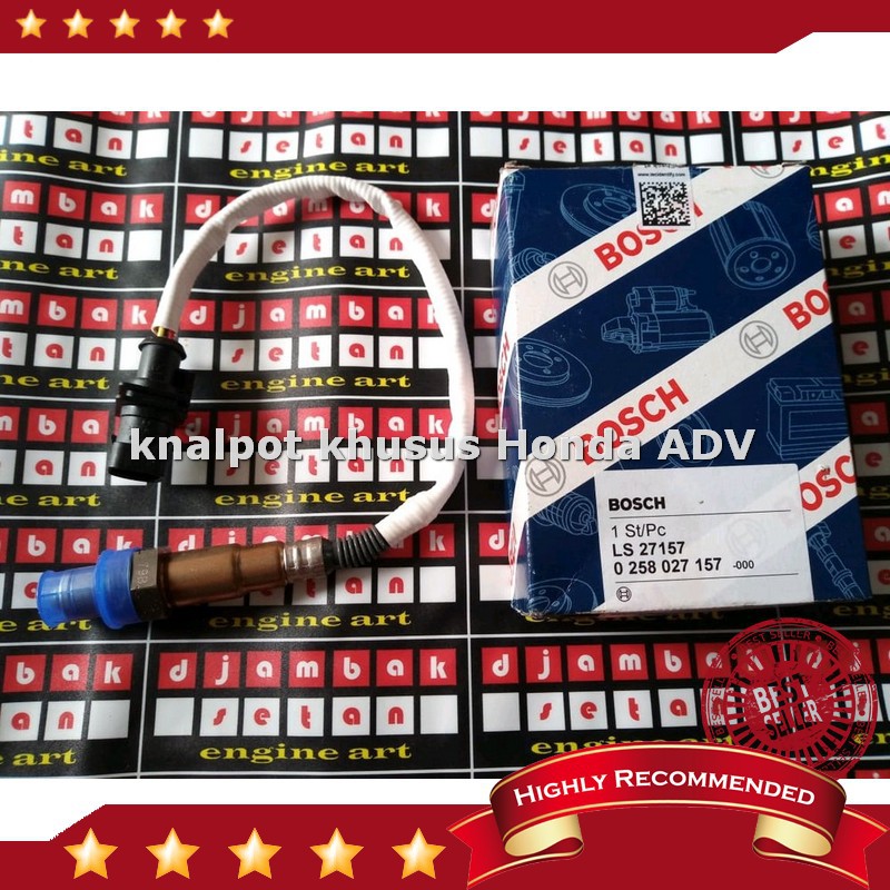 Jual sensor wide band o2  BOSCH Germany seri 4.9 ADV