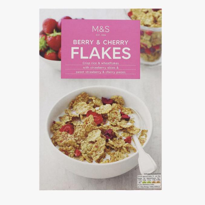 

Sale M&S mark and spencer berry & cherry flakes