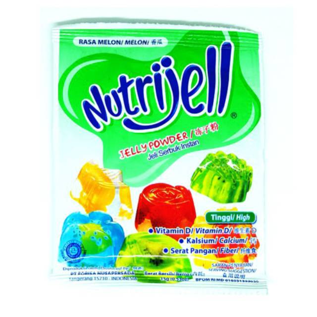 

NUTRIJELL JELLY POWDER MELON 15 GR