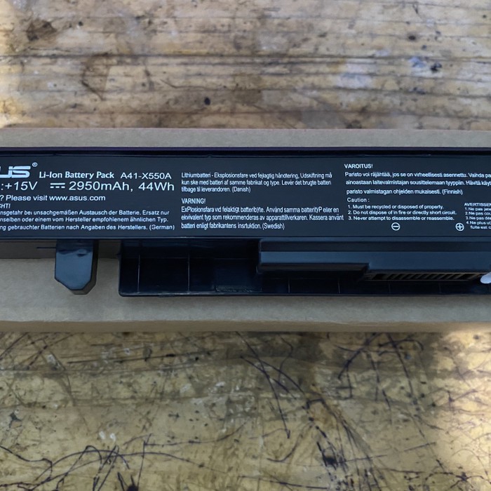 BATERAI ORIGINAL ASUS X450 X450C A450 A450C A450CA A450CC X450V X452 A41-X550 A41-X550A