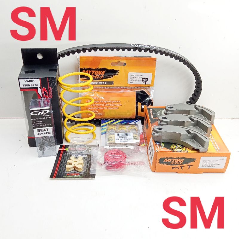 PAKET CVT UPGRADE KIRIAN DAYTONA VARIO KARBU, VARIO TECHNO, VARIO 110.