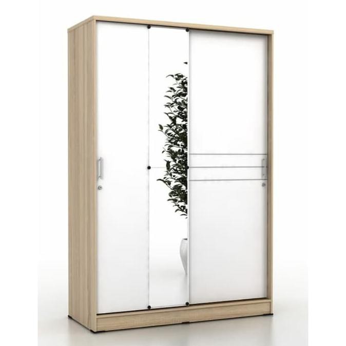 Monggo] Lemari Baju Sliding Pintu Geser Murah Kaca