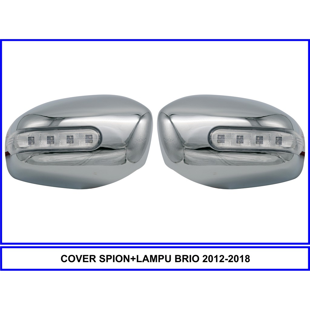 COVER SPION + LAMPU BRIO 2013-2018