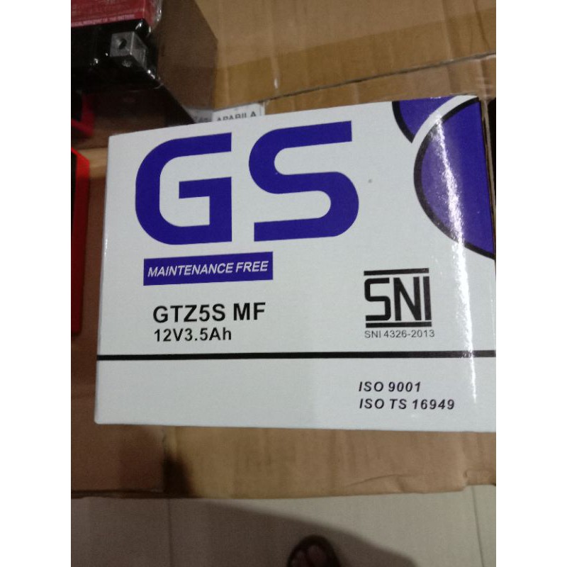 Aki Vario 110 GS Y GTZ5S