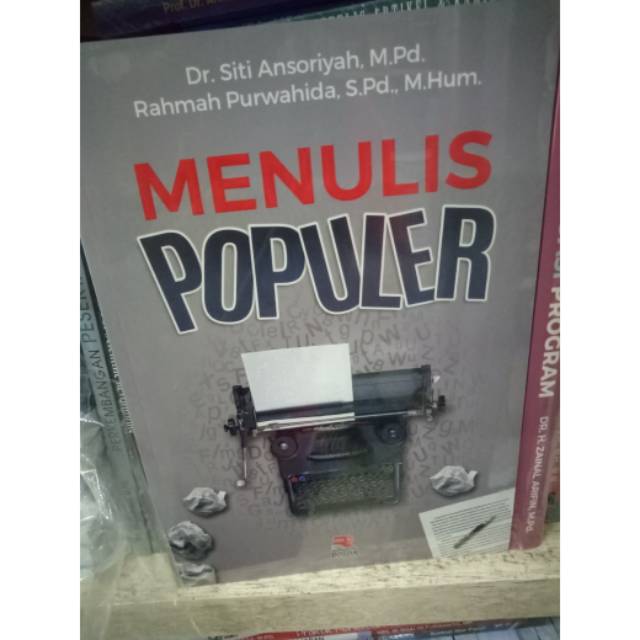 

Buku menulis populer