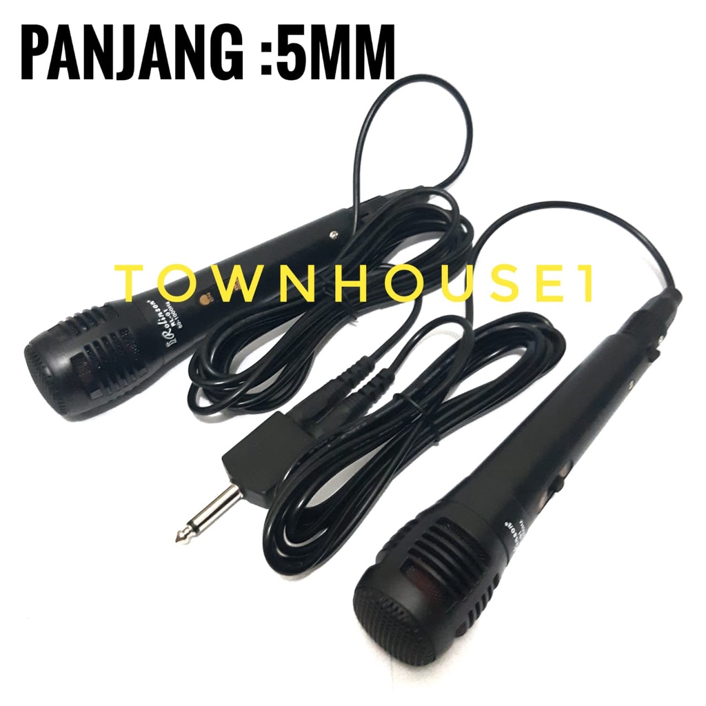 Mikrofon Karaokefleco / Microphone Mic Kabel / MIK Asli Bergaransi Original Mik Genggam MIC KABEL sepasang  fleco MICROPHONE PRO ORIGINAL GARANSI 2mik  Dynamic Mic Kabel Karaoke MicKabelSuaraJernih/MikKabel/Fon