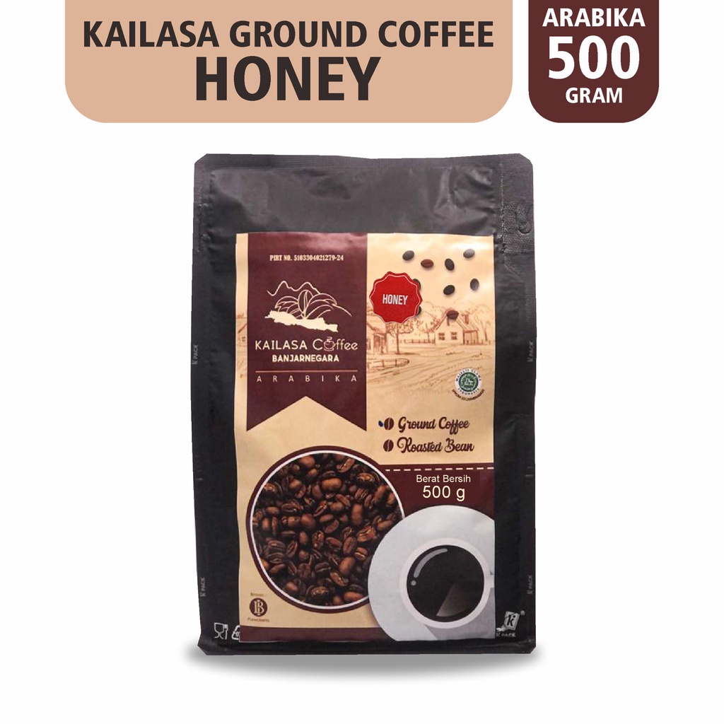 

Kailasa Coffee Ground HONEY Proses 500 Gram