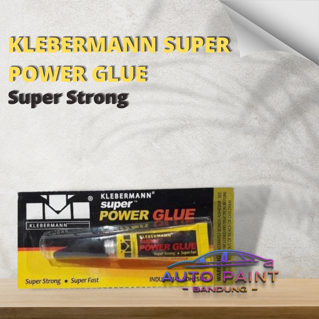 

Lem power glue Super Lem Serbaguna Super Power Glue Klebermann