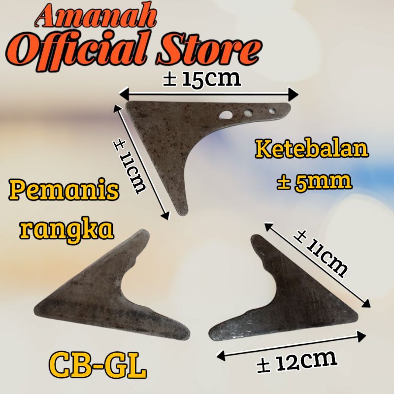 pemanis rangka CB 100 CB glatik CB racing GL 100