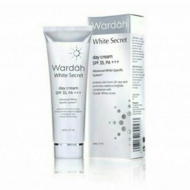 [ Kecil ] Wardah White Secret Day Cream 17ml