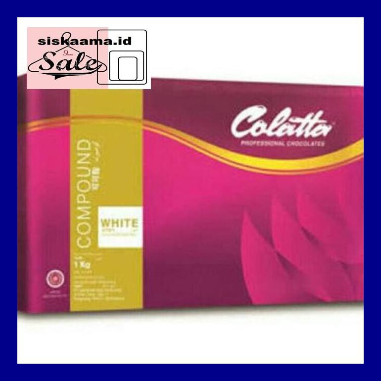 

A40D0Yh Colatta White Compound 1 Kg Coklat Putih Compound Collata D50Tr40V