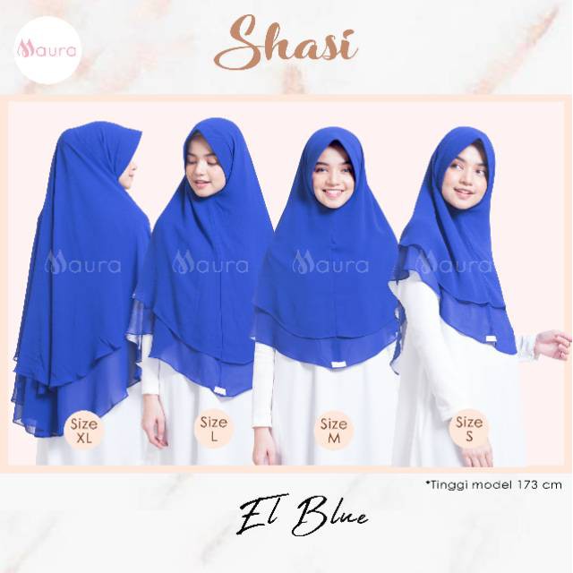 SHASI KHIMAR || Khimar Original Hijab Syari by Maura