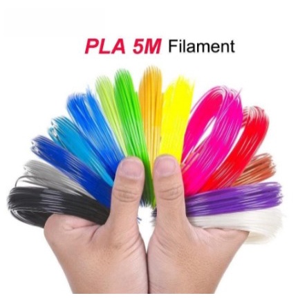 filament refill 5m PLA untuk 3D pen atau printer 3 dimensi filament