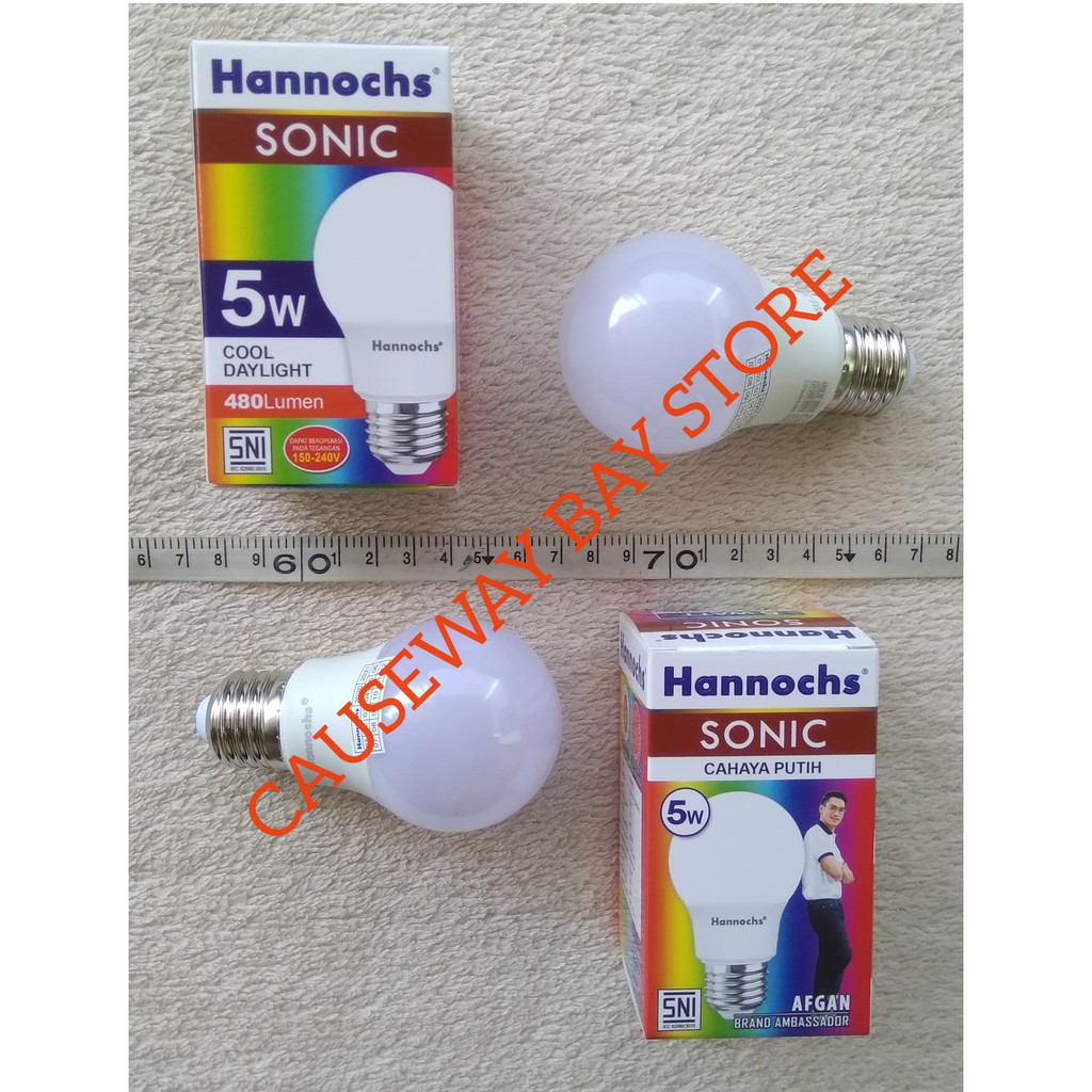 Jual LAMPU LED HANNOCH SONIC 5W | Shopee Indonesia