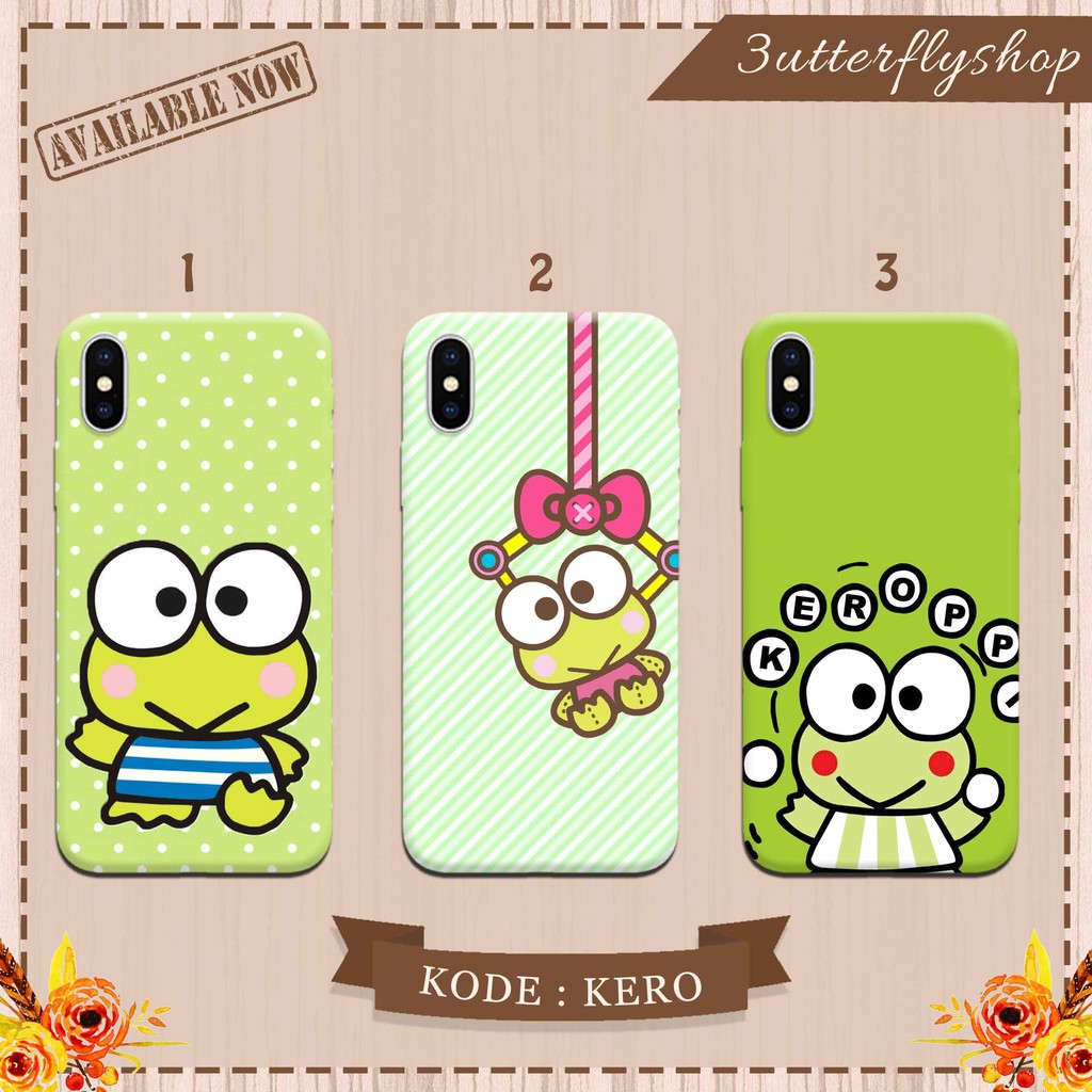 Keroppi Cute casing case HP xiaomi samsung iphone oppo vivo realme redmi meizu