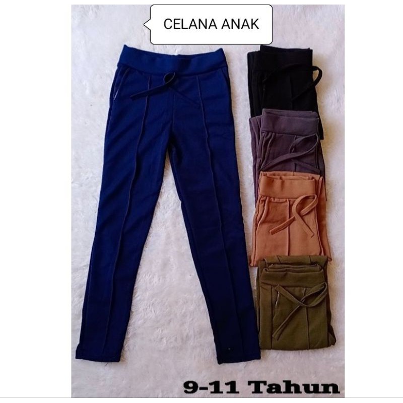 CELANA DOTY SCUBA ANAK POMPOM UMUR 4-10 TAHUN/DOTY PANTS SCUBA ANAK-ANAK