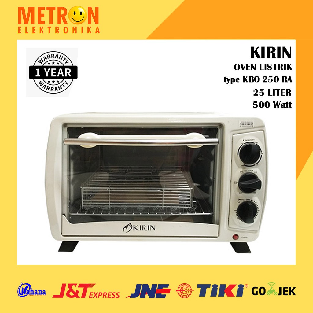 KIRIN KBO 250 RA / OVEN LITRIK 25 LT / KBO250RA