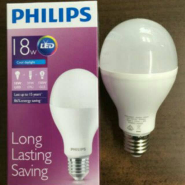 Lampu philips 18watt