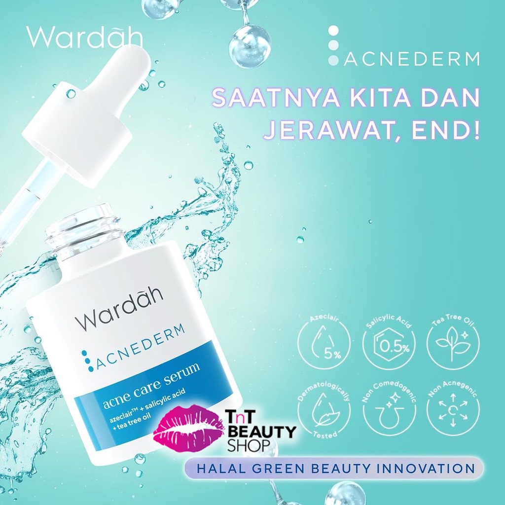 ★ BB ★Wardah Acnederm Acne Care Serum 15ml - Serum Jerawat - Acne Derm