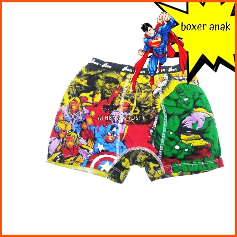Celana Dalam Boxer Anak Cowok 1-7 Tahun Murah Berkualitas