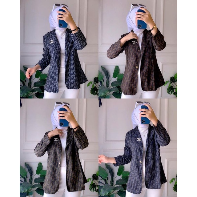 New Blazer Import Dior Wanita/Blazer Premium wanita/Cardigan wanita