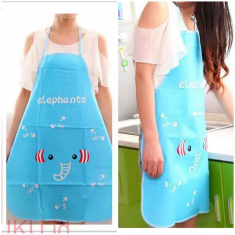 Celemek Masak karakter Anti Air/Waterproof