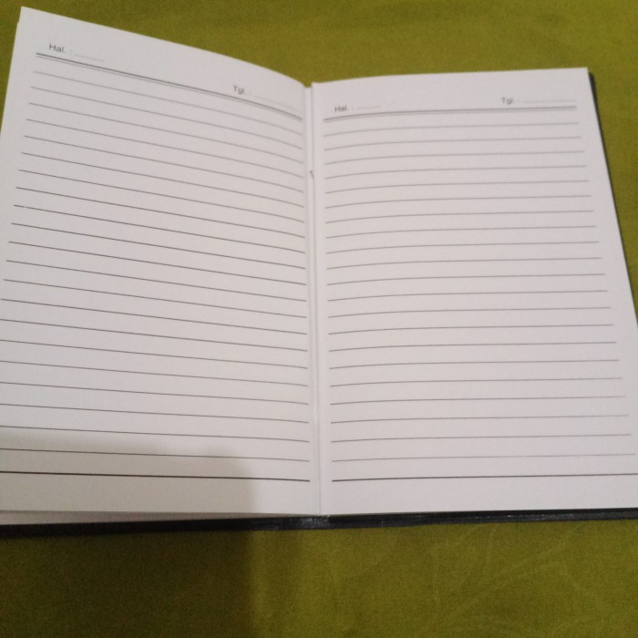 

Nikmati Note Book /Buku Agenda Cover Polos Uk 10,5X16,5Cm Gilaa!!!