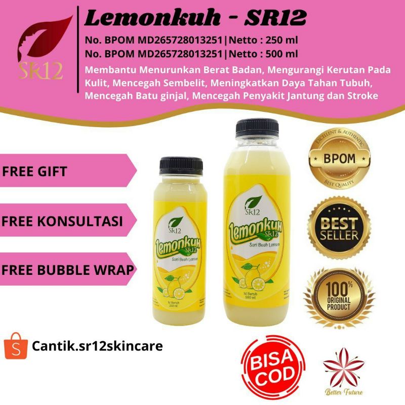 

Lemonkuh SR12 sari lemon asli / lemon murni / vitamin c / perasan lemon / lemon sr12