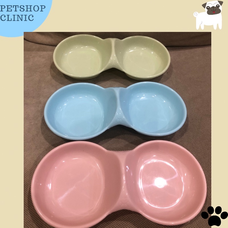 Tempat Makan Double Kucing Anjing / Tempat makan anjing / Tempat makan kucing / tempat makan hewan