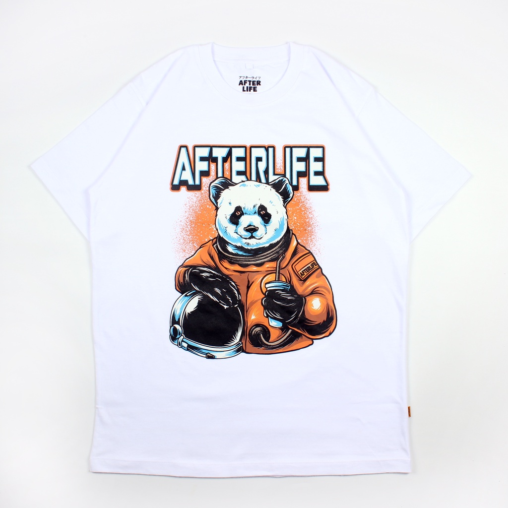 AFTERLIFE - Tshirt Afterout Panda White | 21050D