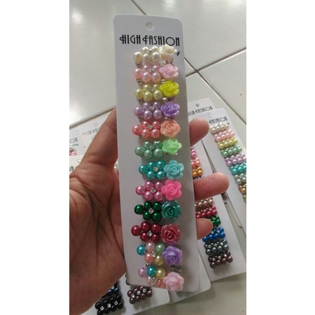 Bros dagu bunga/Bros/Bros kecil/bros dagu/bros imut/bros mutiara/bros dagu mini/bros hijab/peniti da