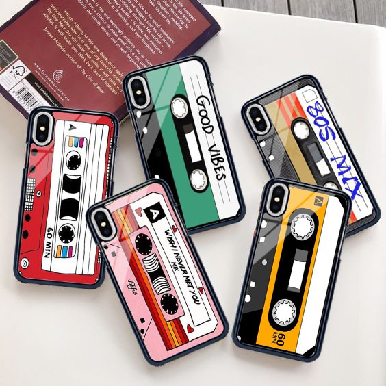 [P111] Phone Case Glossy 2D Kaset For Oppo/Vivo/Xiaomi/Realme/Samsung/Iphone