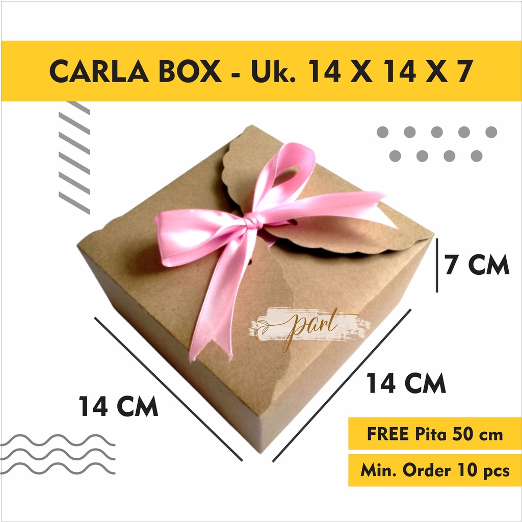 

Box Souvenir Mangkok Bowl Uk. 14 x 14 x 7 cm