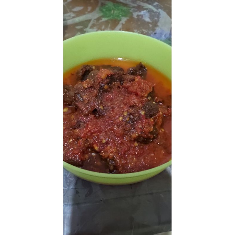 

dendeng goreng balado 200gr
