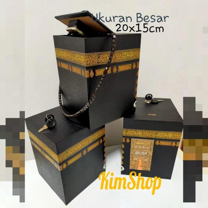 CELENGAN KABAH BESAR DENGAN KUNCI / CELENGAN MINIATUR KABAH