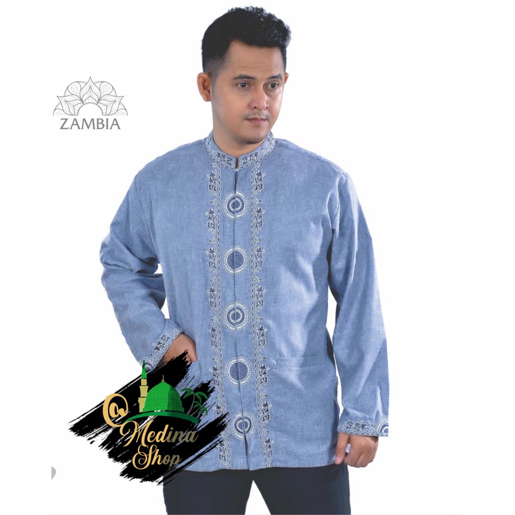 Taqwa/ Baju koko Tamer Exclusive Tipe Zambia Original Termurah