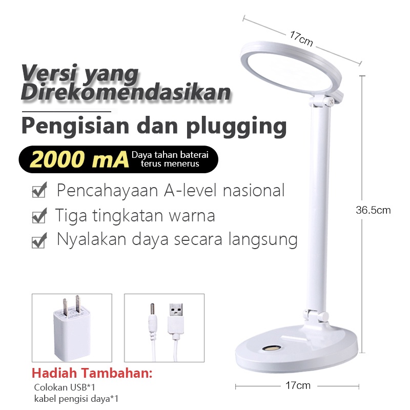 【LP001】Sky Bintang Masa Depan Lampu XR  Meja Belajar Baca Kerja Dapur Komputer Tidur LED Portable Charge