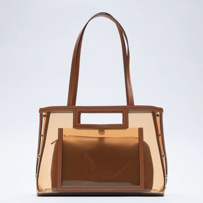 ZRA CUT-OUT TOTE BAG