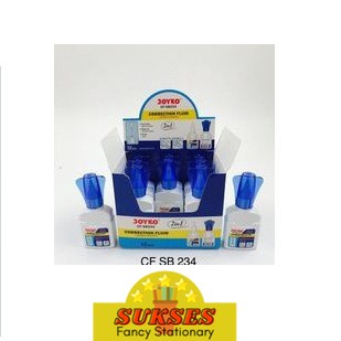 

Correction Fluid Cairan Koreksi Penghapus Cair Joyko Cf-Sb234 2 In 1