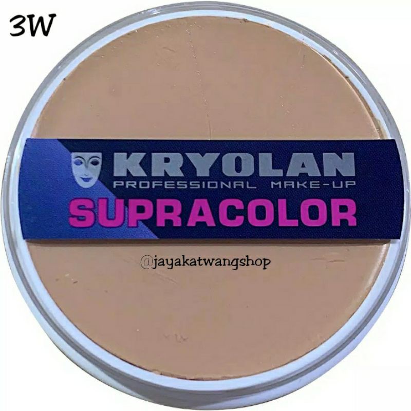 KRYOLAN FOUNDATION SUPRACOLOR 15 ML &amp; 55 ML 1W 2W 3W 4W 5W