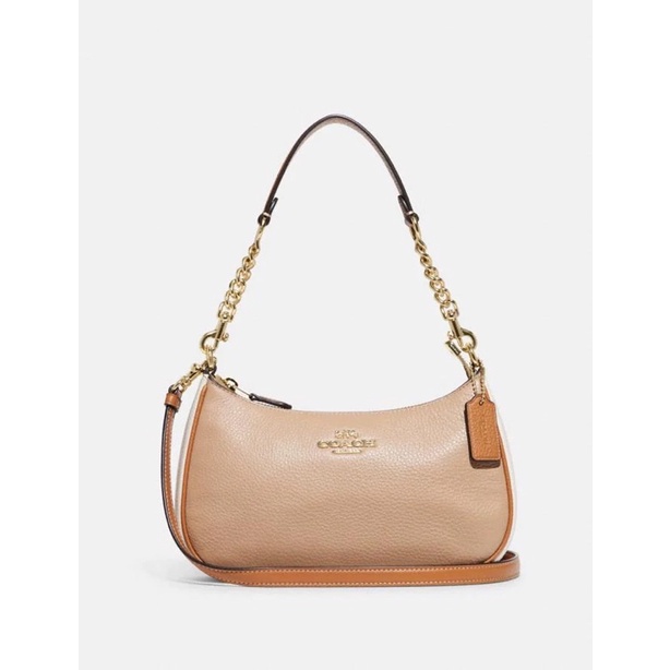 [ORIGINAL 100%] Coach CA173 Teri Shoulder Bag - Colorblock