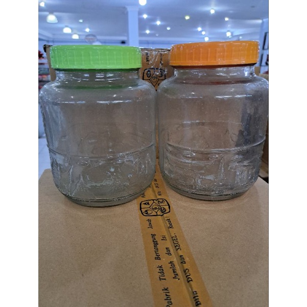 Toples Kaca Besar / Toples Kue Kering Kue Lebaran