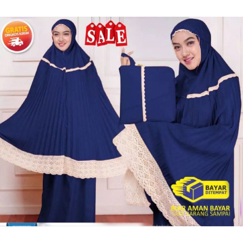 MUKENA PLISKET//MUKENA PLISKET DEWASA