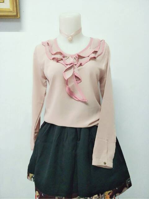 RUFFLE FUKU BLOUSE