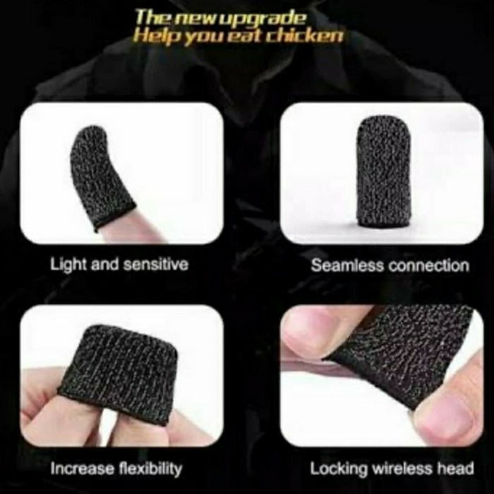 SARUNG TANGAN JEMPOL GAMING TELEFINGER ISI 2PCS - SARUNG JEMPOL GAMING - FA