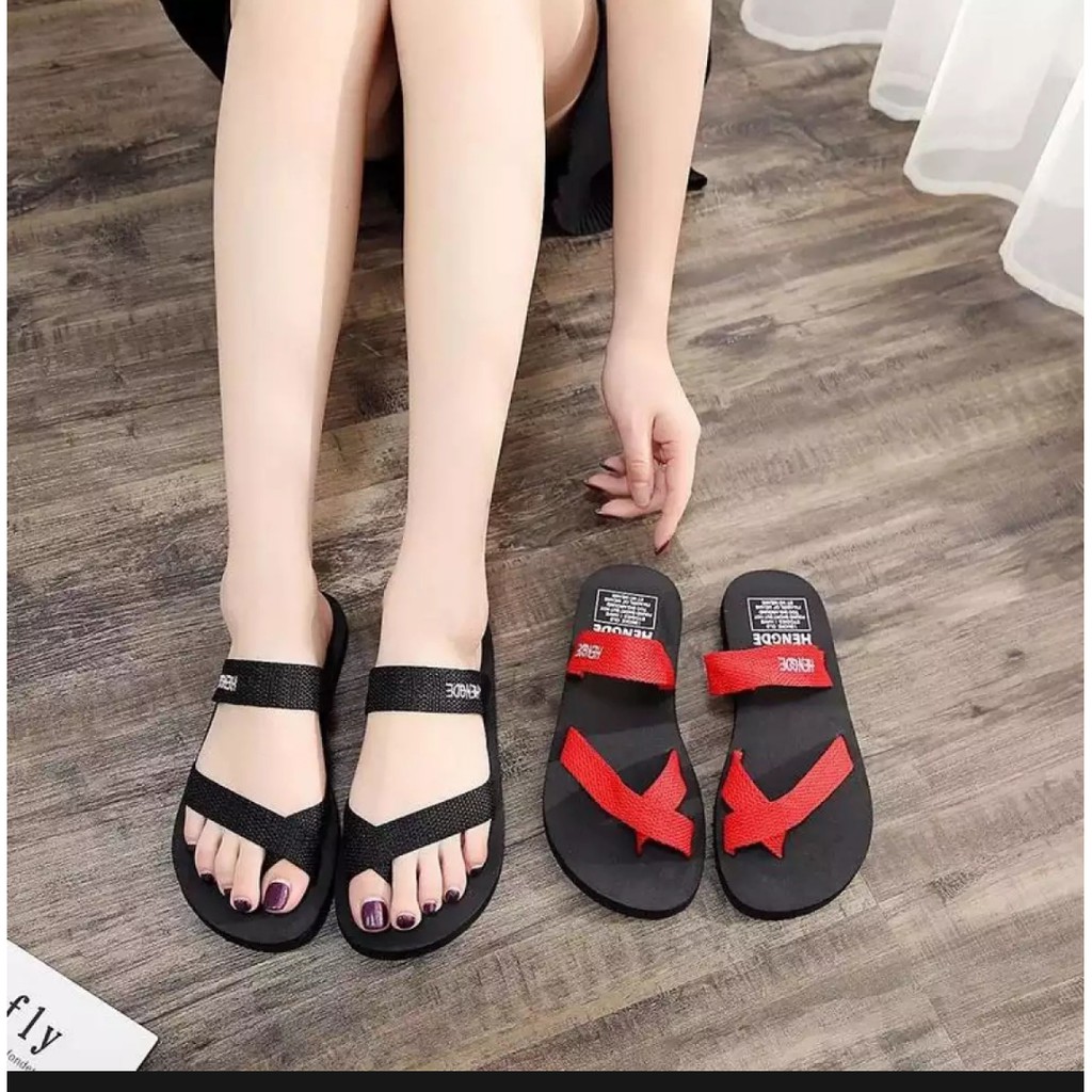 sandal hengde tali silang sandal wanita