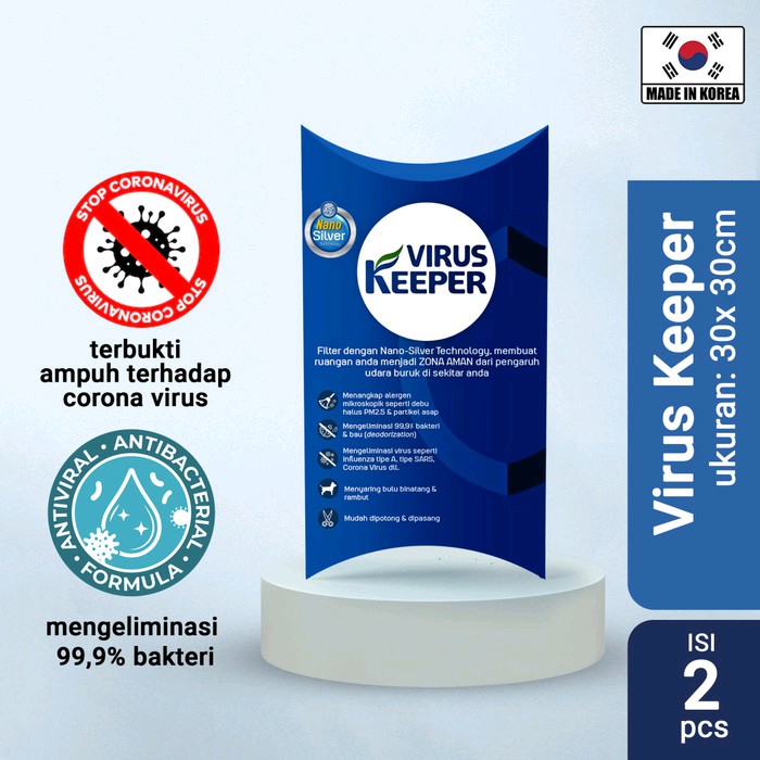 Virus Keeper Filter AC dari Korsel Korea Selatan purifier udara