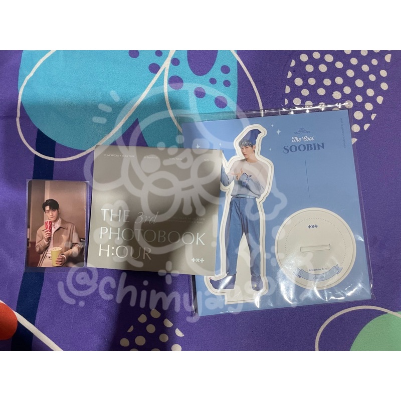 Photocard soobin txt yizhiyu pt.1 freeze dan standy soobin dan making hour 3 photocard txt soobin